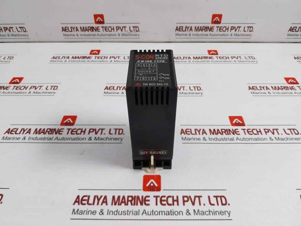 Isolated Temperature Signal Converter 24V Sin Woo Rtd-a3-x