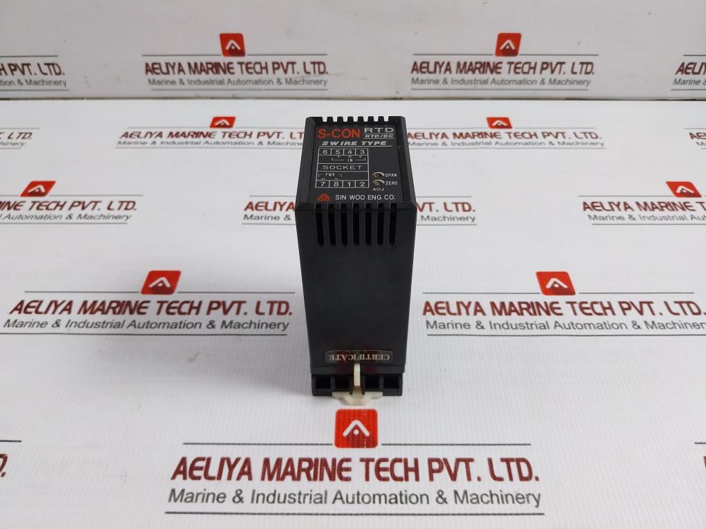 Isolated Temperature Signal Converter 24V Sin Woo Rtd-a3-x