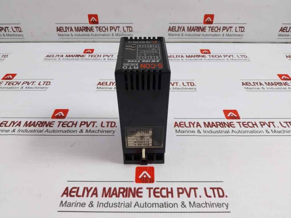 Isolated Temperature Signal Converter 24V Sin Woo Rtd-a3-x