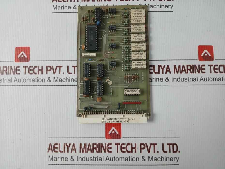 Itt-cannon G06 D 64 P4 Bebl-702 Pcb Card