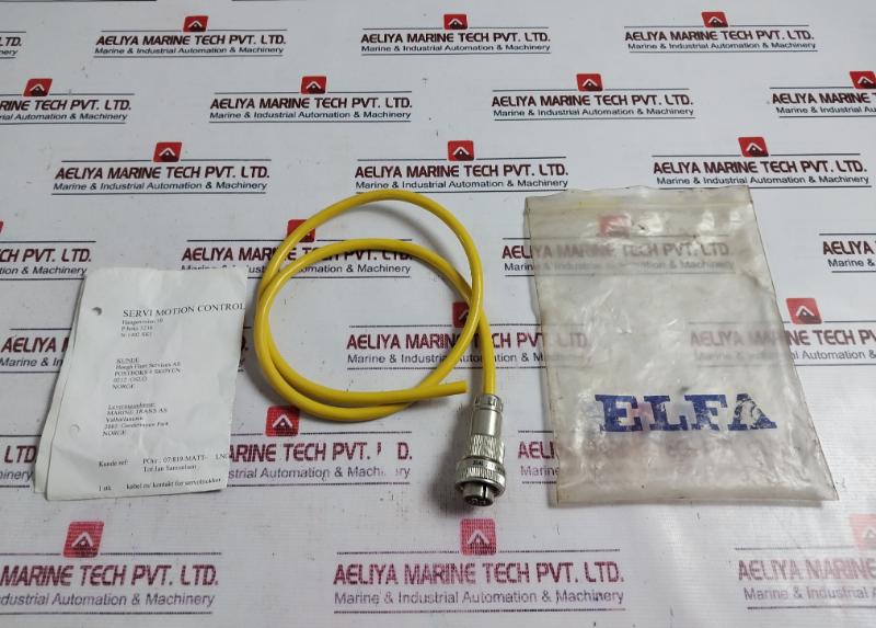 Itt Cannon Ca120001-23 Cable With Connector For Servo Blocks