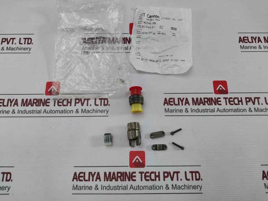 Itt Cannon Ms3106E-10Sl Circular Connector Kit 057-0364-011
