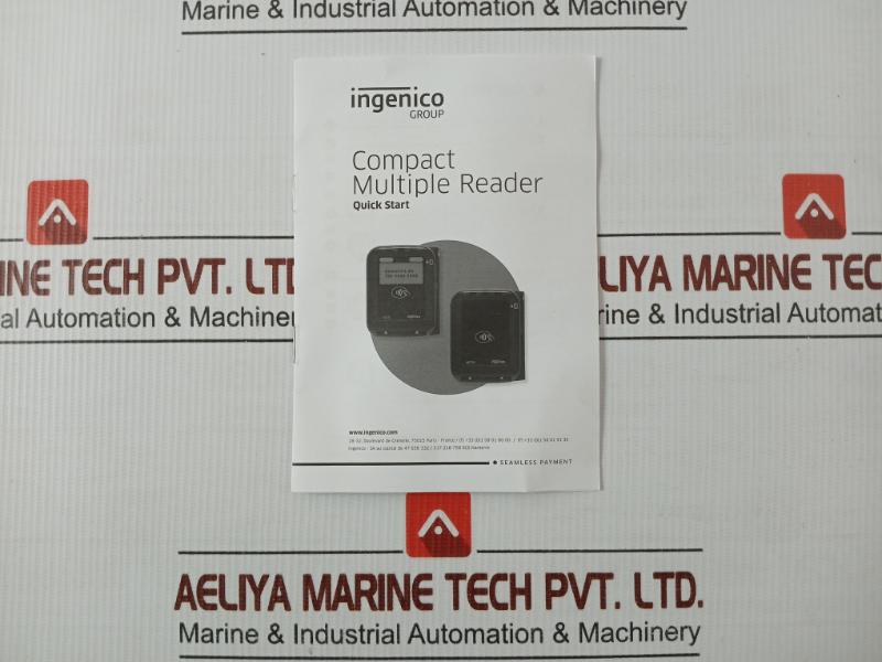 Iuc285-01P3844A Ingenico Compact Multiple Reader 5V- Max 500Ma Ip54