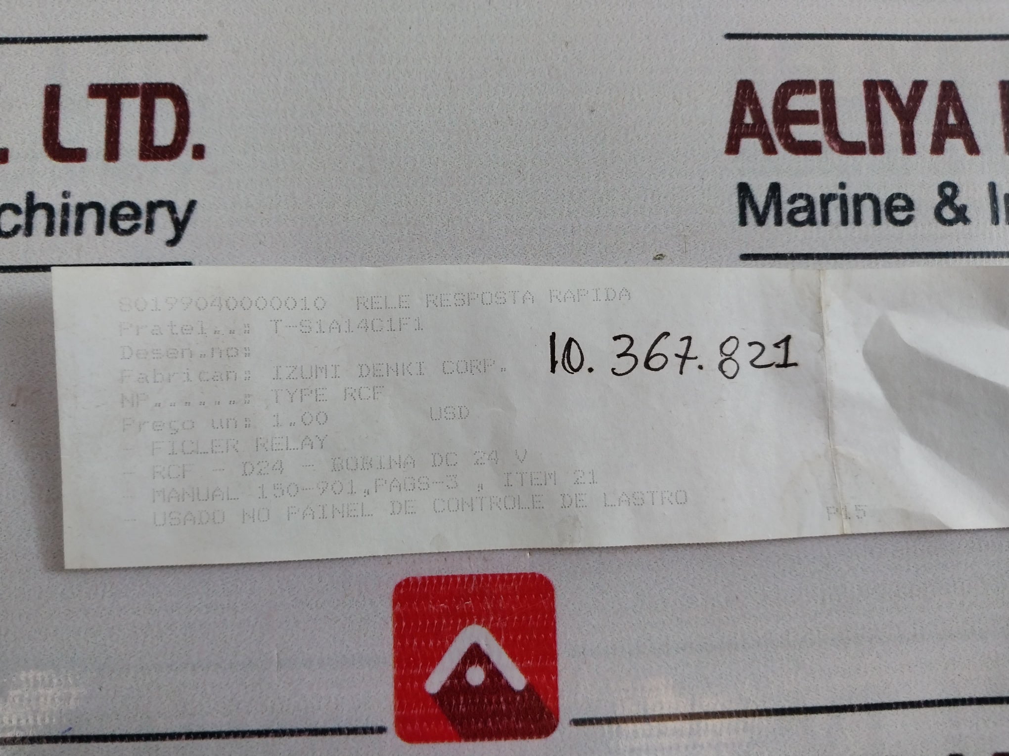 Izumi Rcf Dc 24V Fast Response Relay