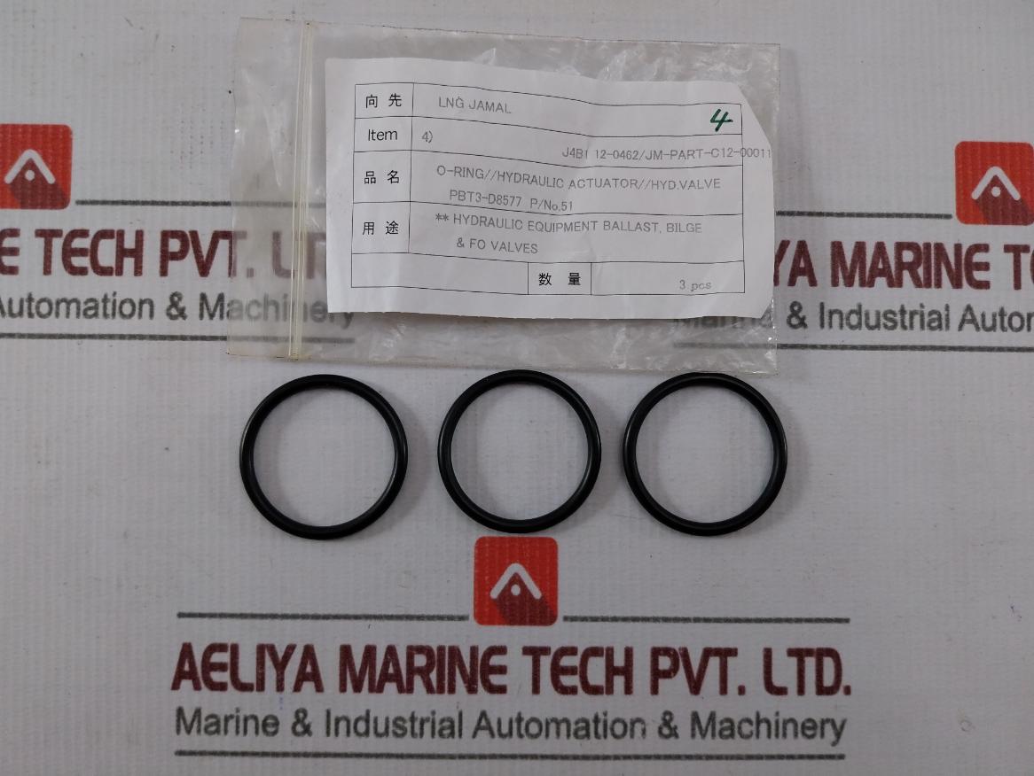 J4B1 12-0462/Jm-part-c12-00011 O-ring Hydraulic Actuator And Valve Kit