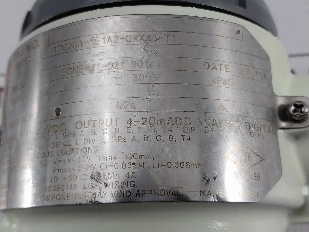 JTD920A-1E1A2-GXXX1-T1-Pressure-Transmitter-11-40Vdc-Yamatake-Honeywell-209881-15