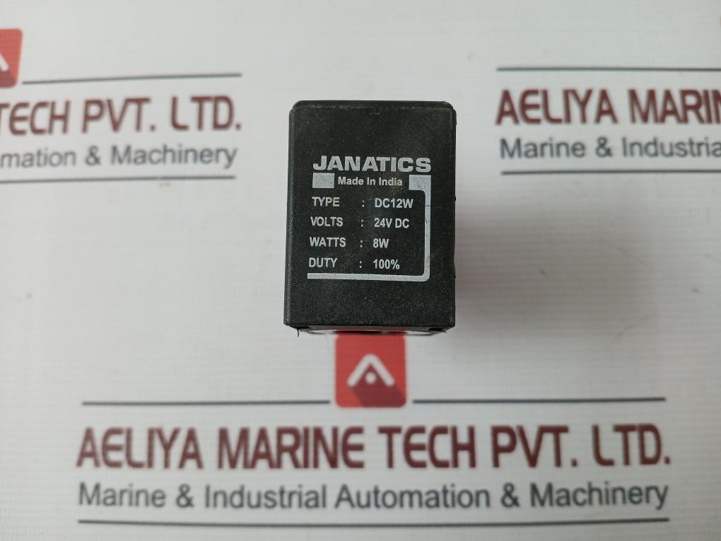 Janatics Dc12W Solenoid Valve Coil 24V Dc