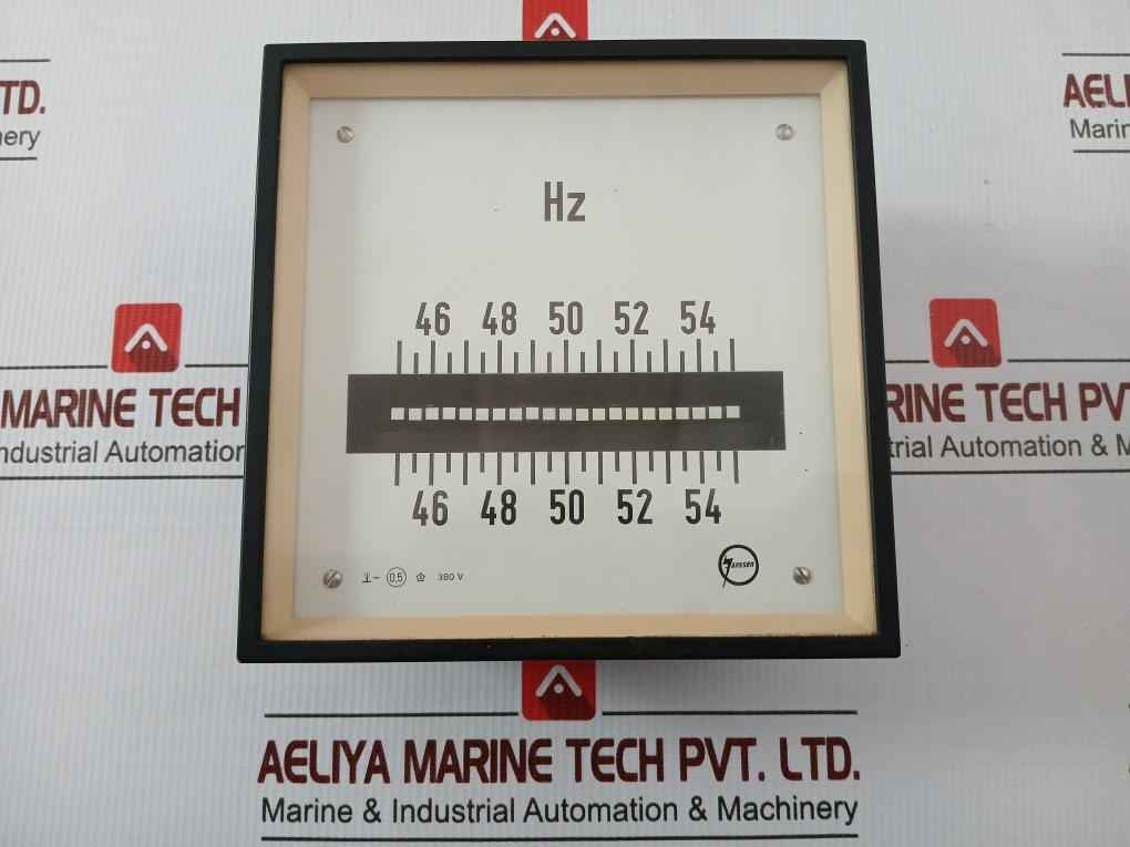 Janssen 380V Frequency Meter 46-54 Hz