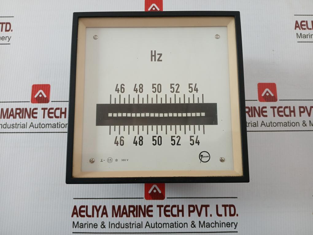 Janssen 380V Frequency Meter 46-54 Hz