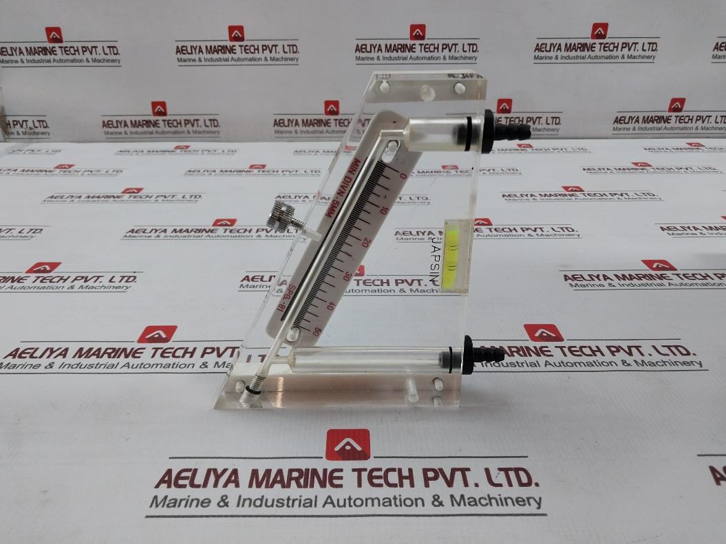 Japsin Spg.-81 Glass Industrial Inclined Manometer 72-12/03-04