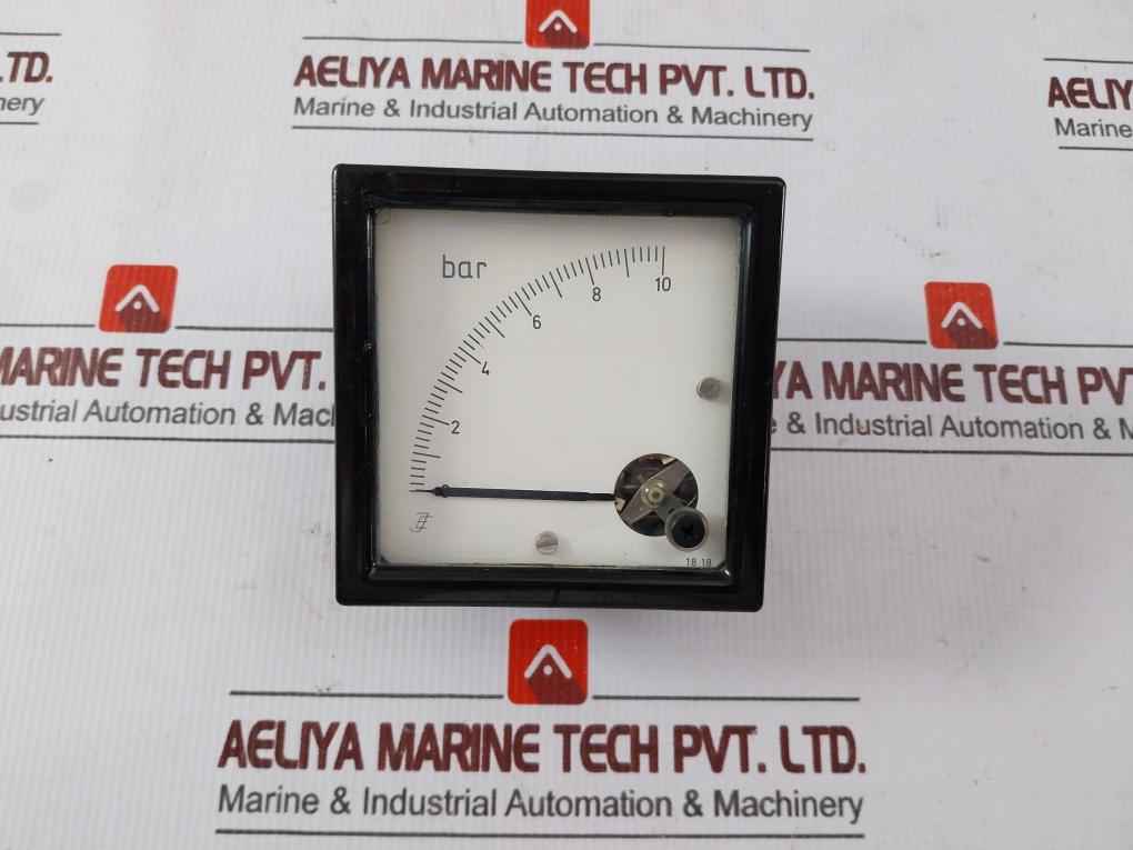 Je Moving Coil Meter 0 To 10 Bar