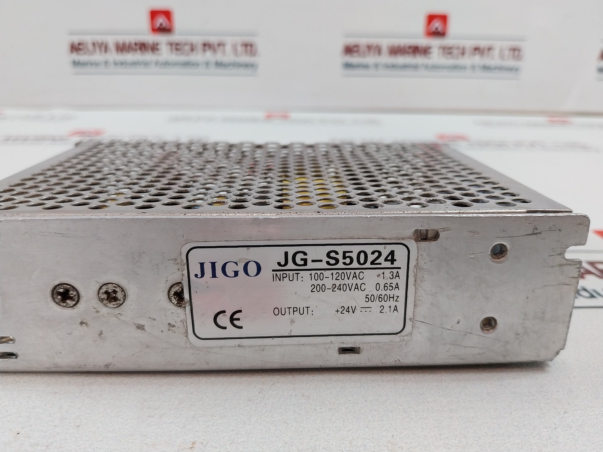 Jigo Jg-s5024 Switching Mode Power Supply 200-240Vac 0.65A 50/60Hz