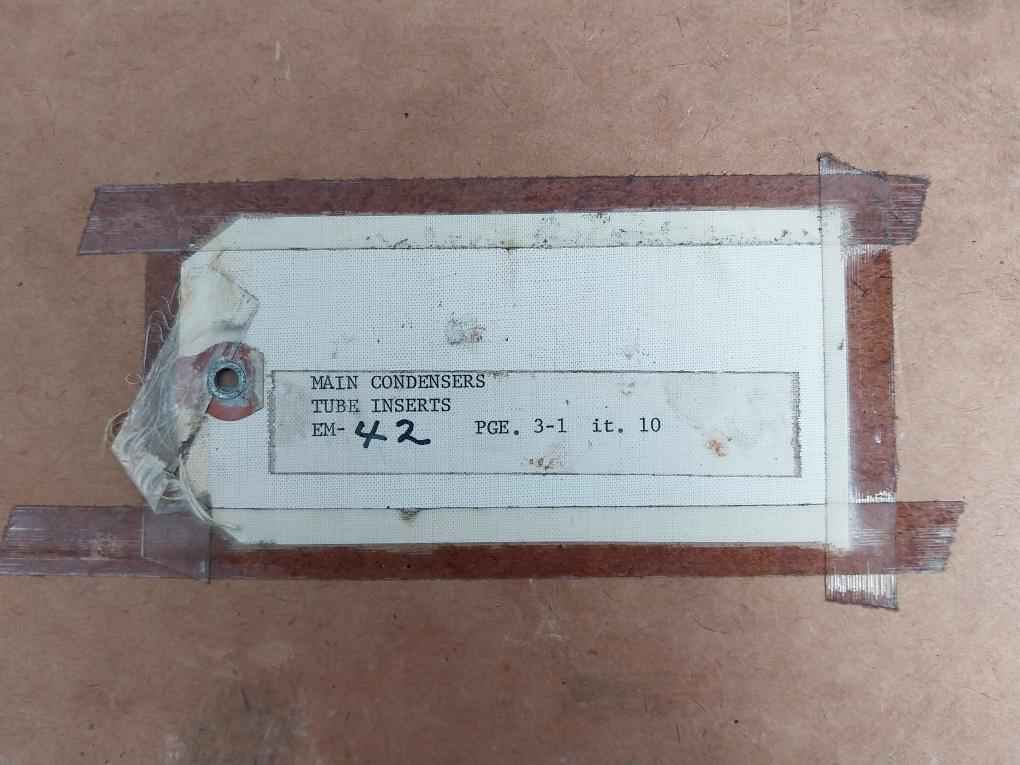John Crane R-859-d Tube Inserts Box 3/4" Od X 18 Bwg X 6 Nylon