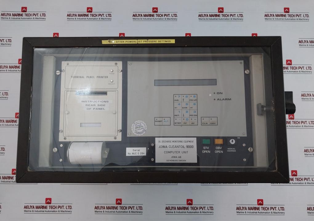 Jowa 220Vac Oil Discharge Monitoring And Control Unit Cleantoil 9000