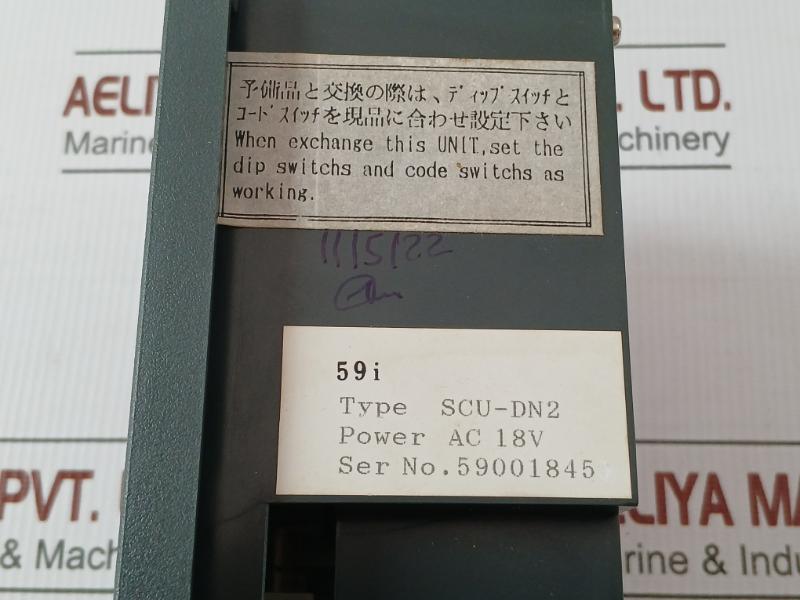 Jrcs Ac 18V Starter Control Unit Scu-dn2