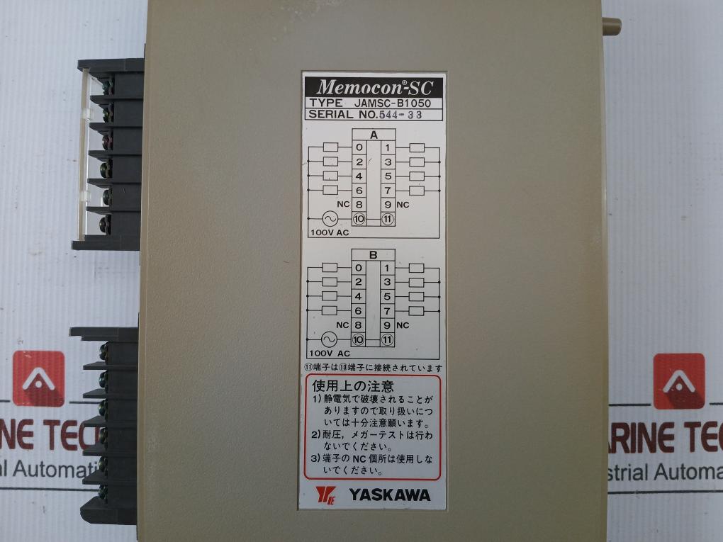 Jrmsi-b1026 Mount-base Programmable Logic Controller Assembly Yaskawa 100Vac