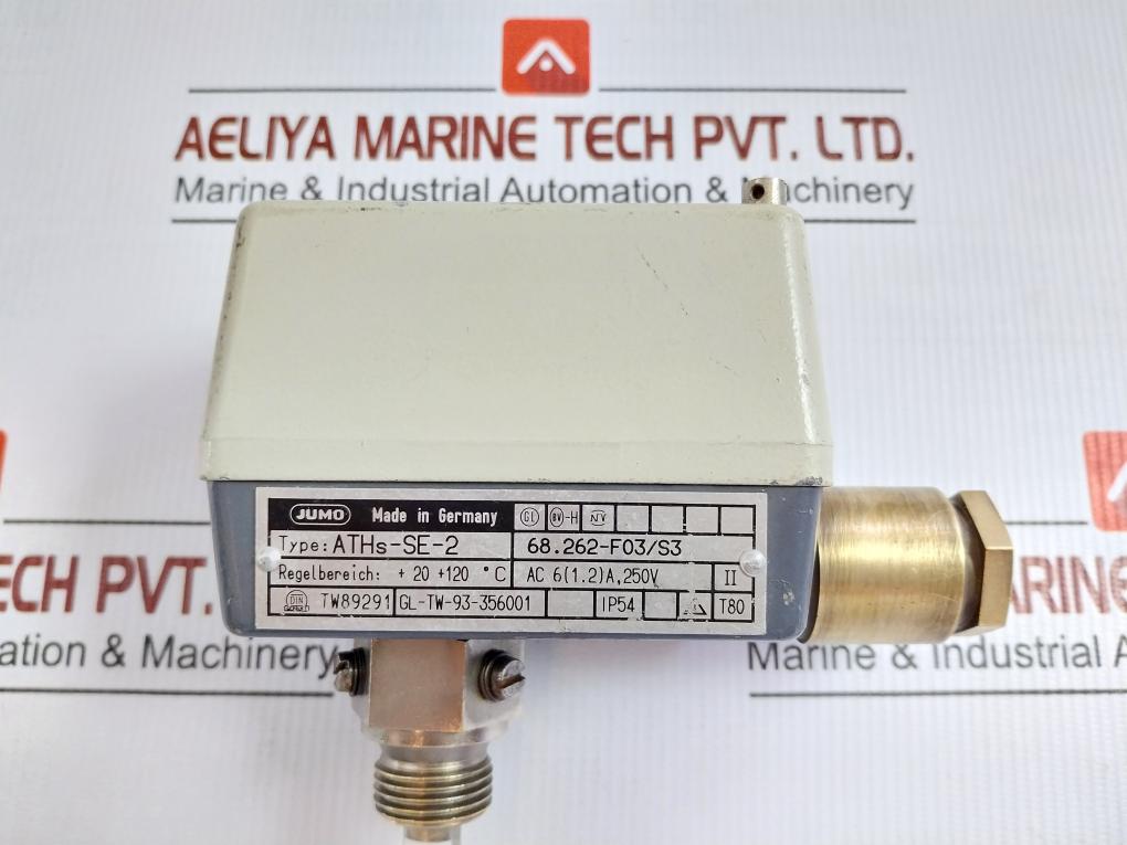 Jumo Capillary Thermostat Temperature Switch Controller Monitor Aths-se-2