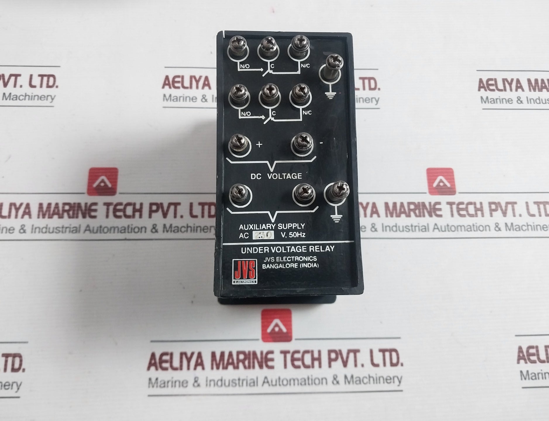 Jvs Jrv 202--3 Under Voltage Relay 220Vdc 0-15 Secs