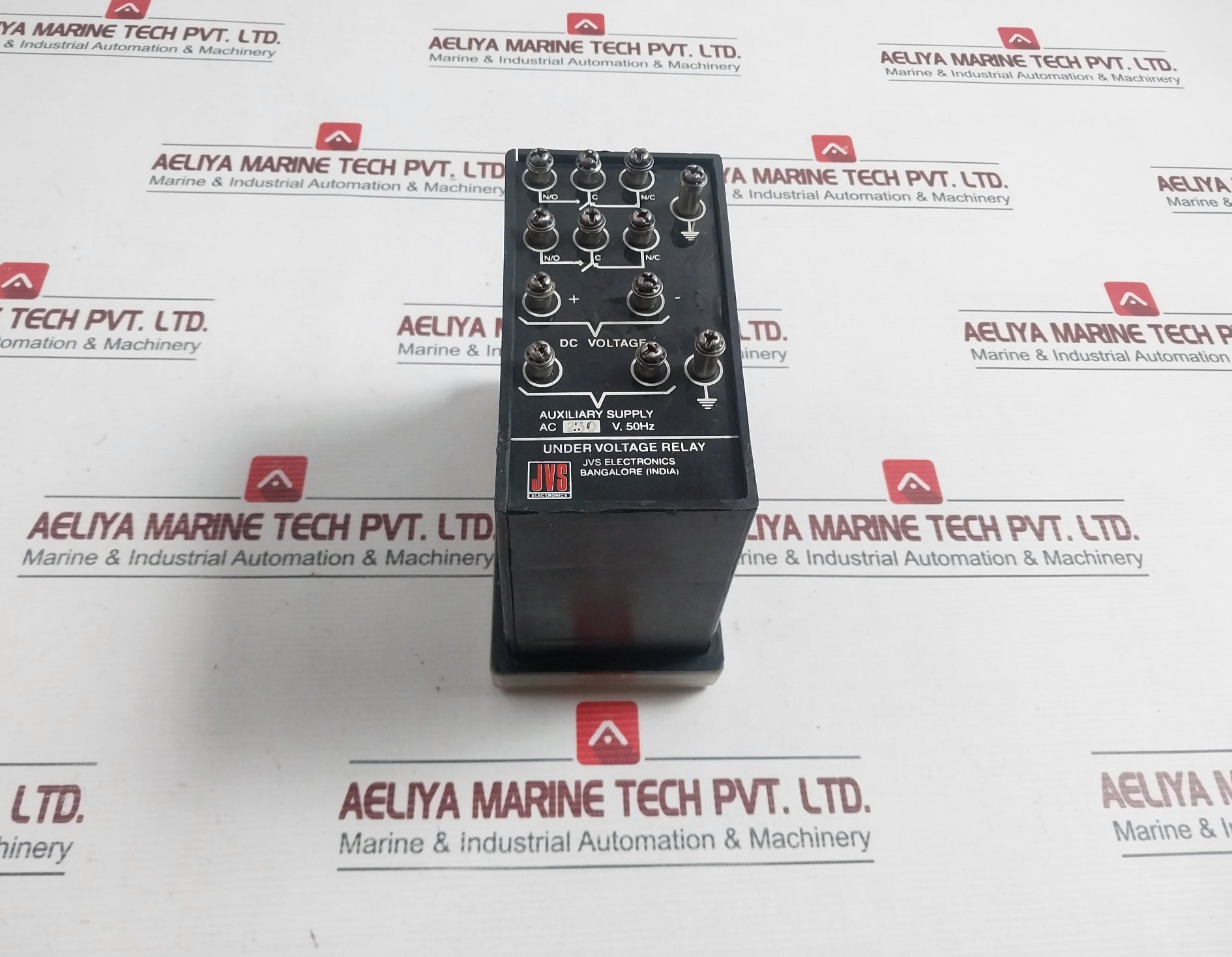 Jvs Jrv 202--3 Under Voltage Relay 220Vdc 0-15 Secs