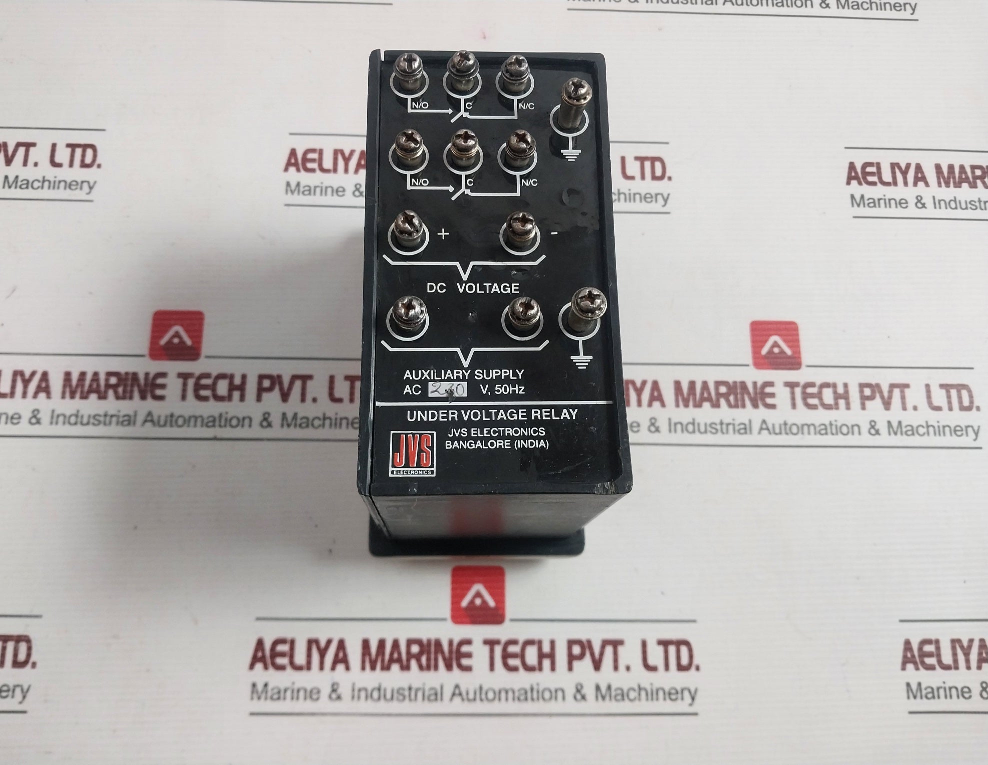 Jvs Jrv 202--4 Under Voltage Relay 0-15Secs 48Vdc