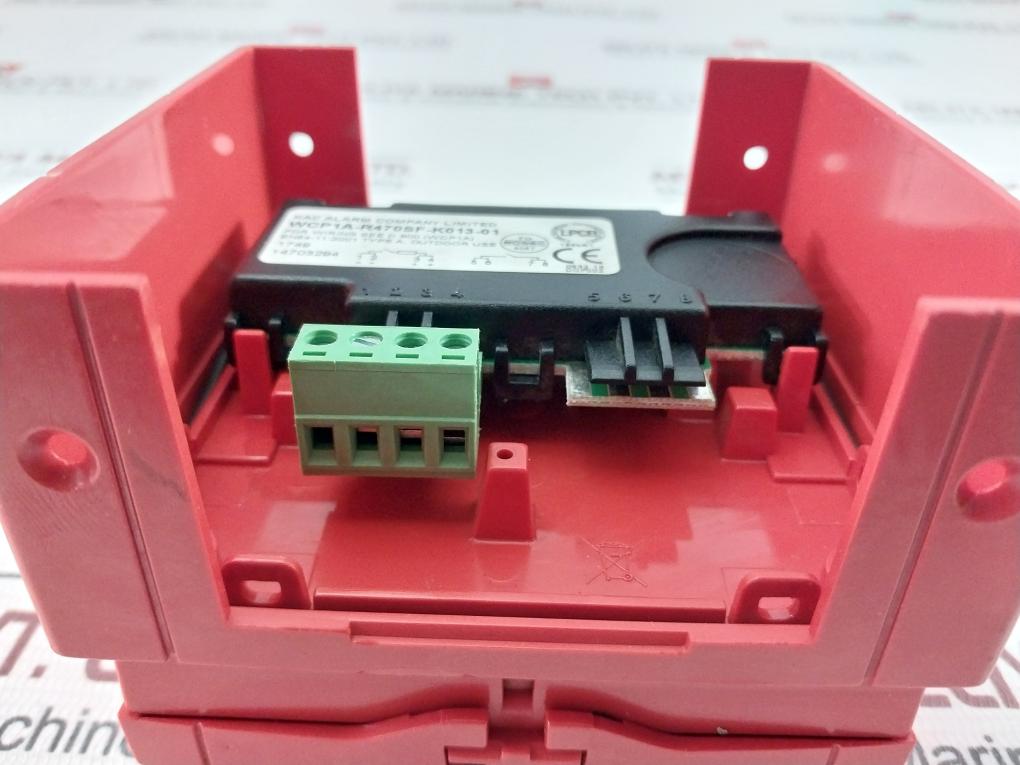 Kac Wcp1A-r470Sf-k013-01 Weatherproof Manual Call Point Type A