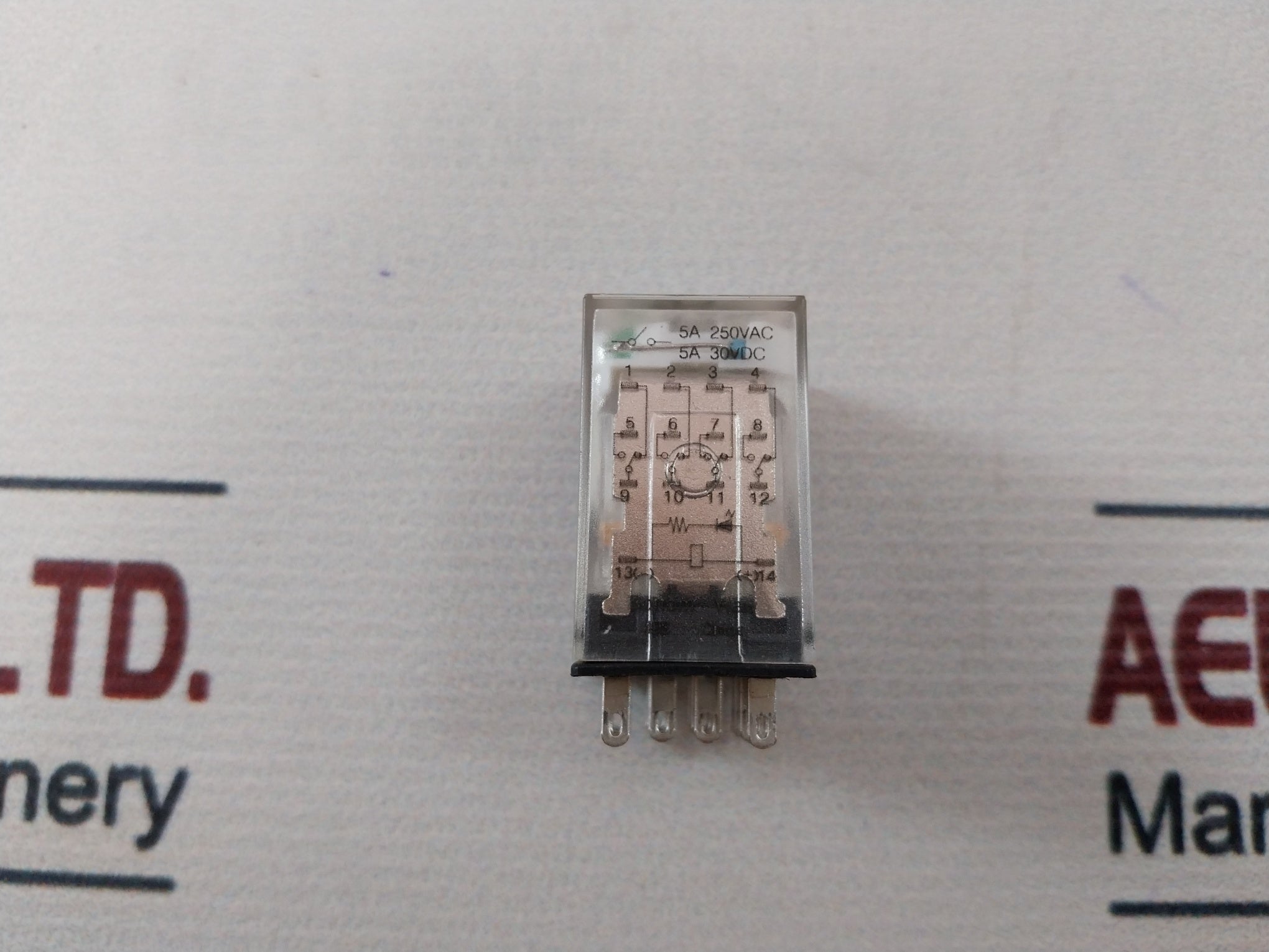 Kacon Hr705-4Pl Relay With Base 24 Vdc
