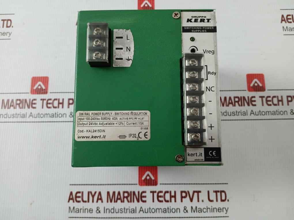 Kal2415Din Din-rail Switching Power Supply Ip20 Kert