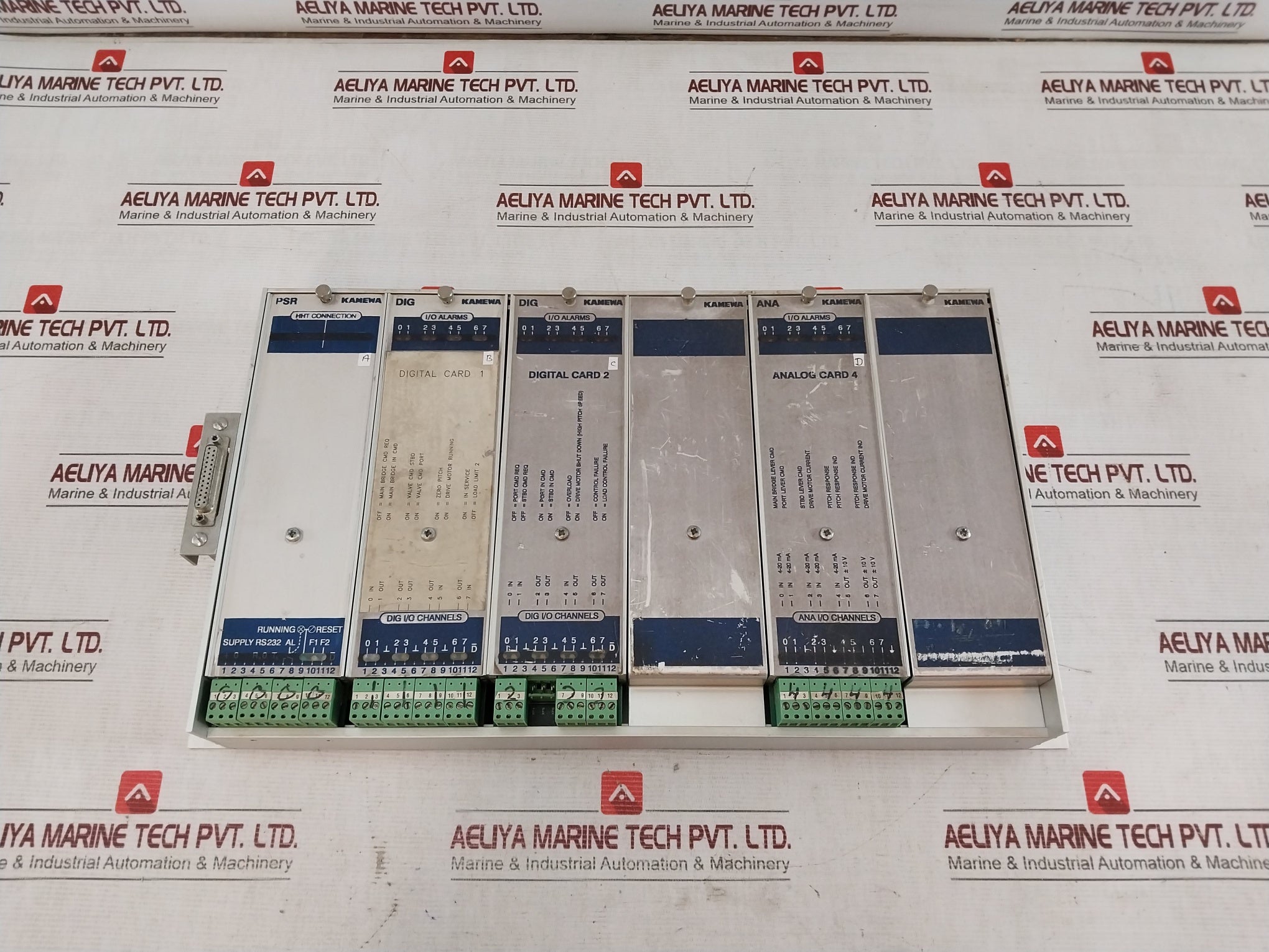 Kamewa Psr Analog Digital Card I/O Module Edc160864 4-20Ma C11D4B Rev. 1