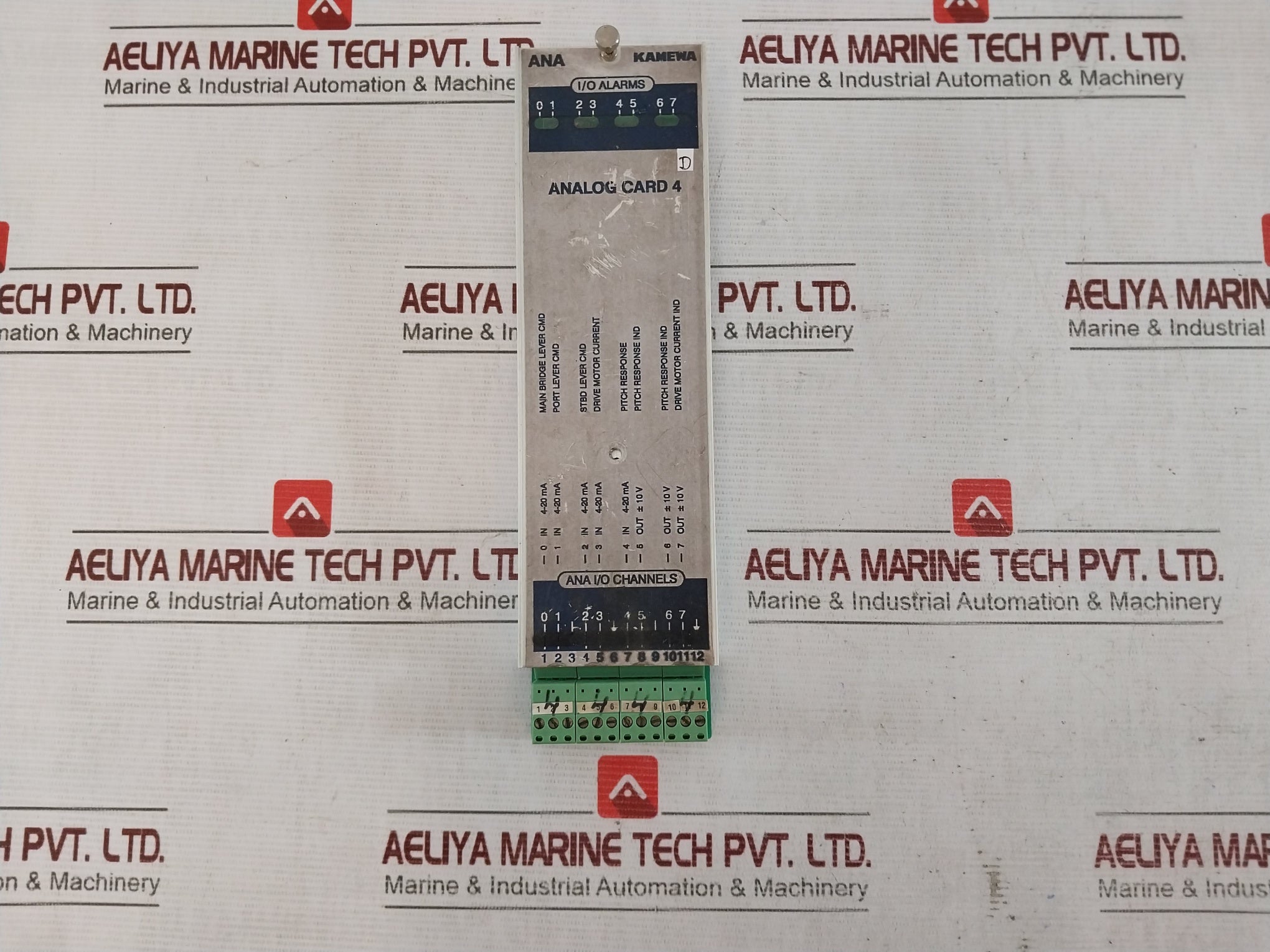 Kamewa Psr Analog Digital Card I/O Module Edc160864 4-20Ma C11D4B Rev. 1