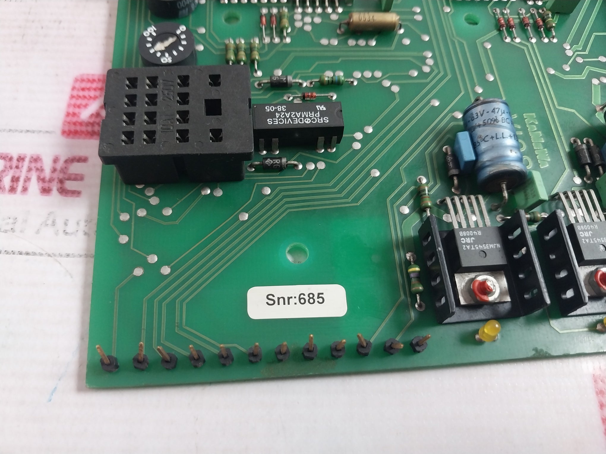 Kamewa Vi0S2 Printed Circuit Board Rpc 602 Nt0251188