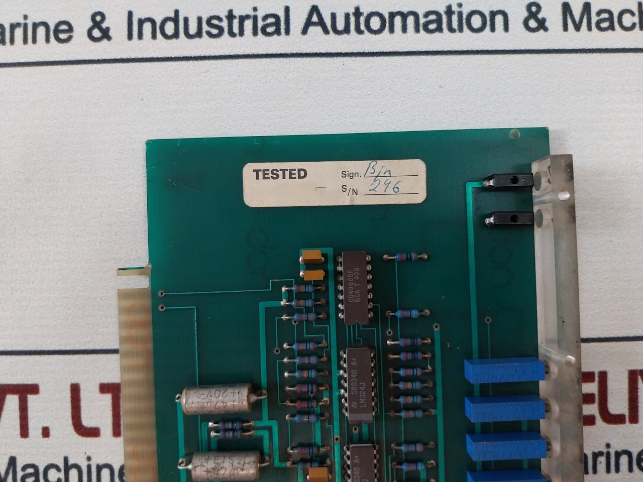 Kamewa 913243 Printed Circuit Board Card Fv-7