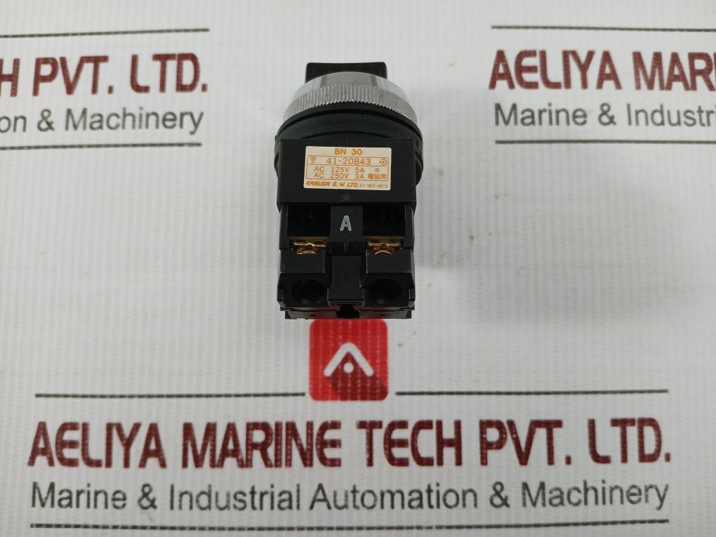 Kasuga-125-250-Vac-10A-Rotary-Selector-Switch-Bn30-41-20843-208057-2