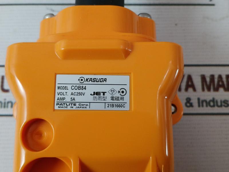 Kasuga Cob84 Hoist Push-button Switch Ac250V 5A 10-meter 0.75Mm2