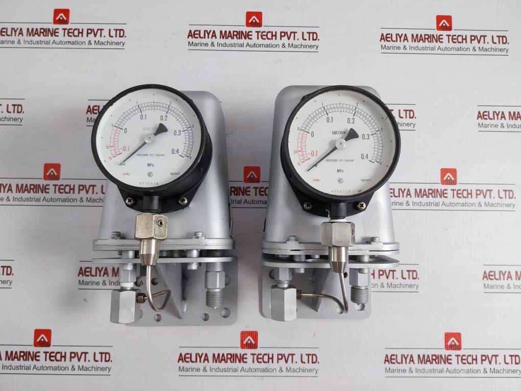 Ke 21 Pneumatic Pressure Transmitter Nagano Keiki -76 Cmhg - 4 Kgf/Cm2