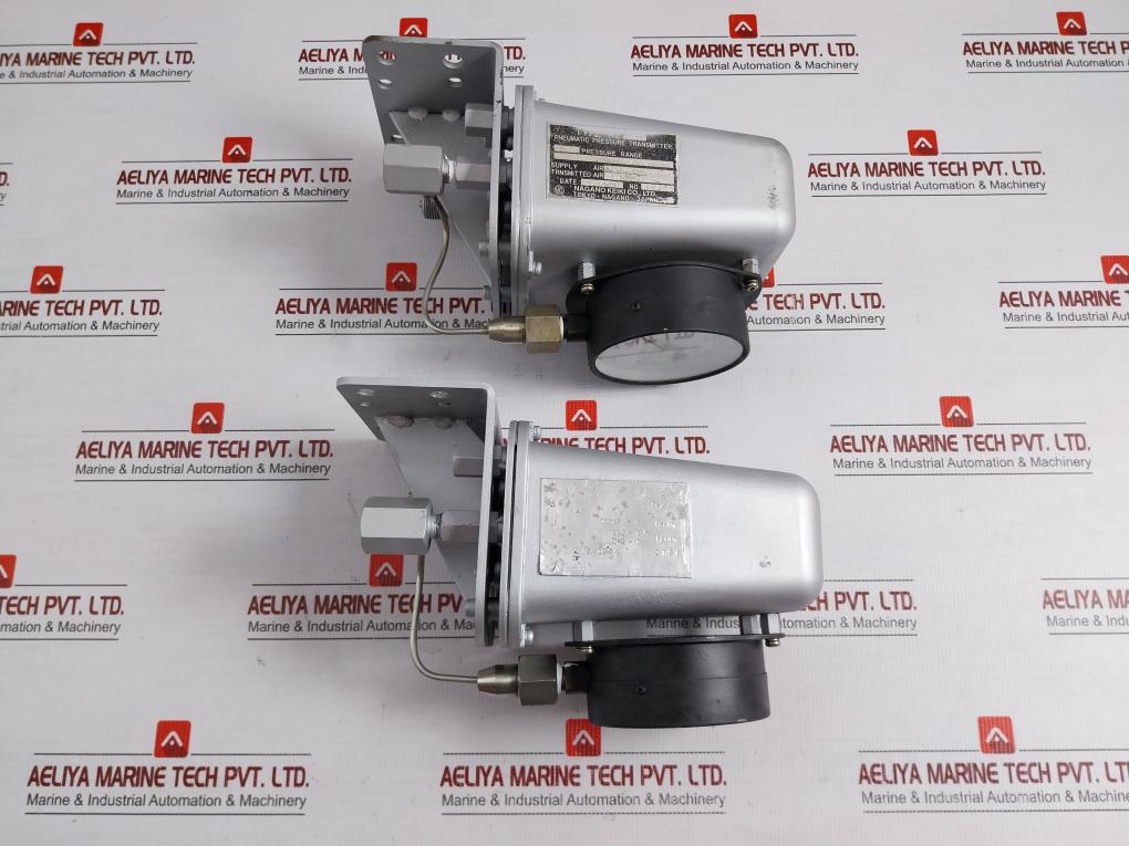Ke 21 Pneumatic Pressure Transmitter Nagano Keiki -76 Cmhg - 4 Kgf/Cm2