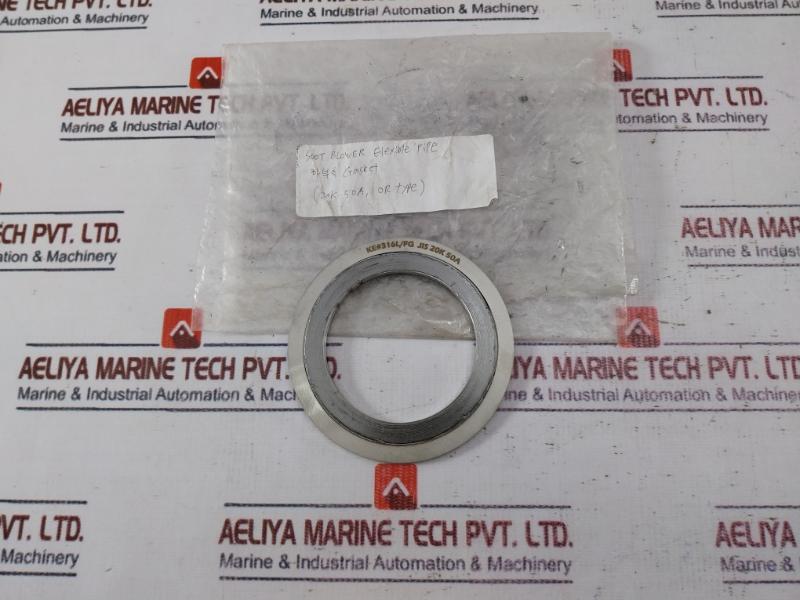 Ke#316L/Fg Jis 20K 50A Soot Blower Flexible Pipe Lower Side Gasket
