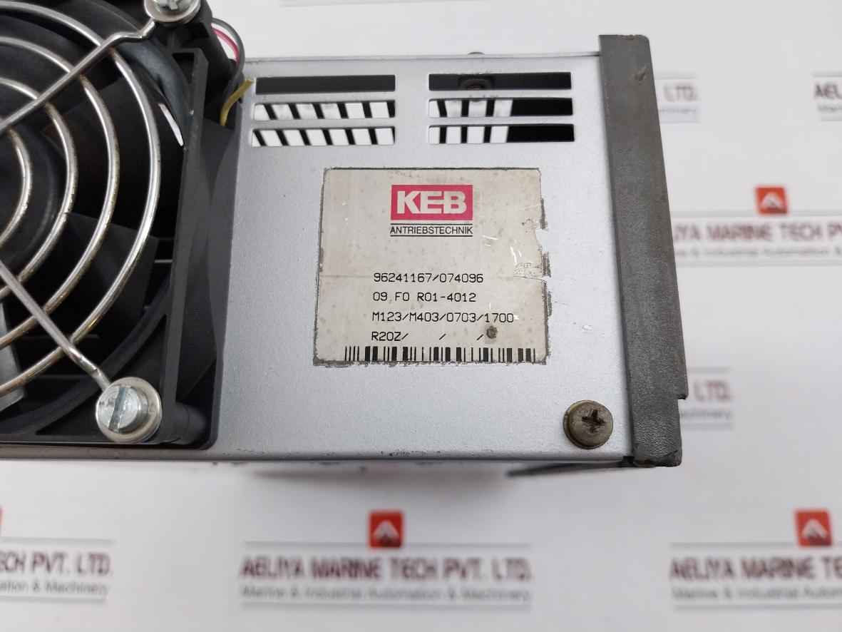 Keb 09.F0.R01-4012 3 Ph Variable Frequency Drive 380-480V 50/6Hz 2.8 Kva 4.1A