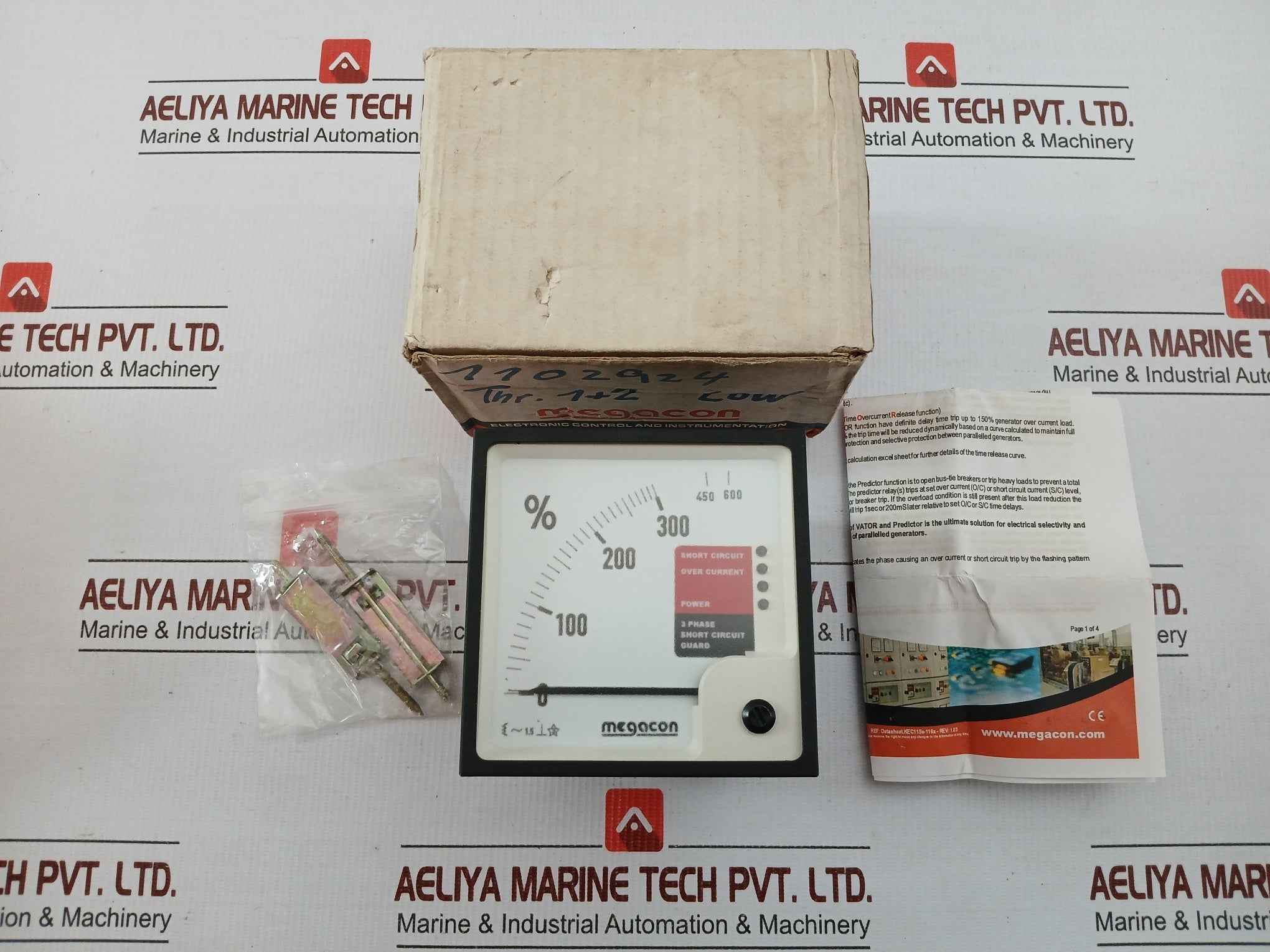Kec115Fs Megacon Ac Generator Short Circuit And Over Current Guard 200/240V