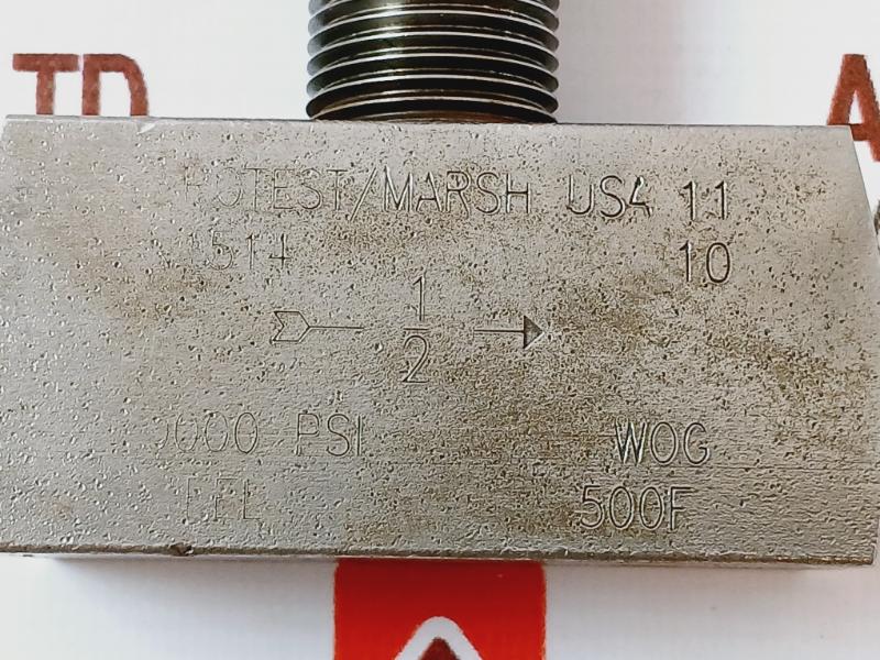 Kerotest/Marsh N1514 1/2" Needle Valve 6000 Psi