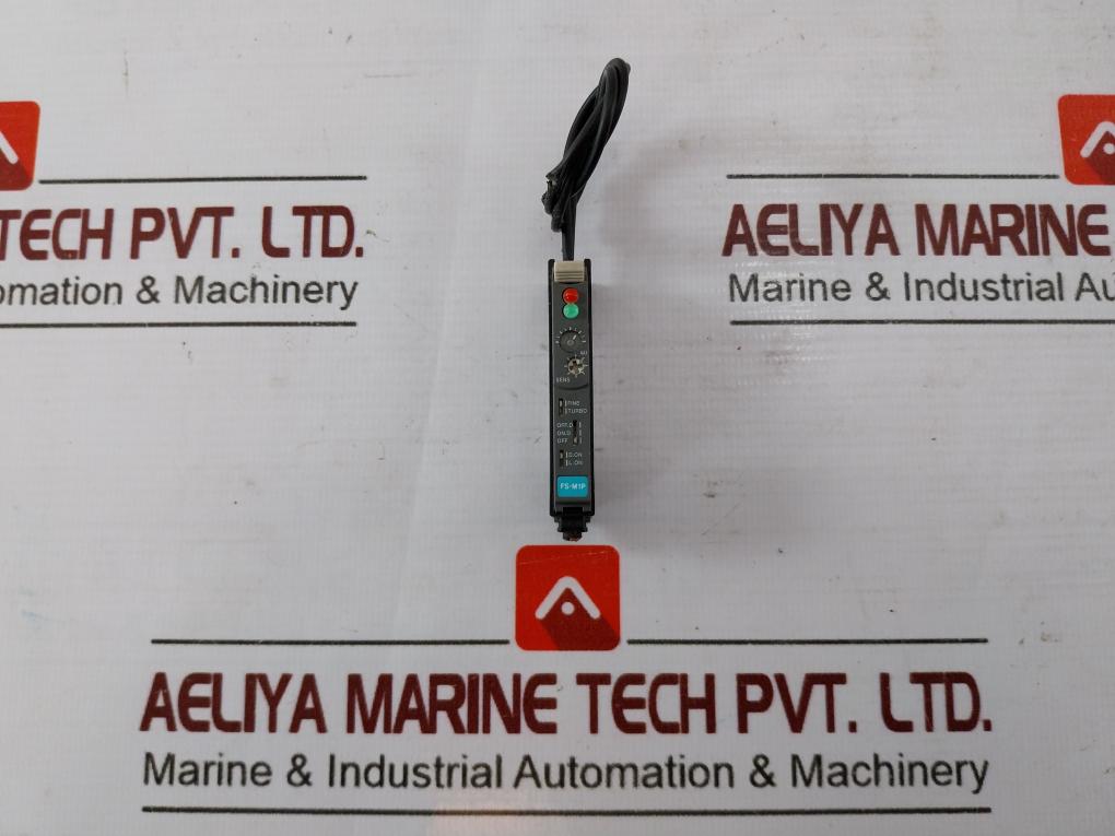 Keyence Fs-m1P Manual-calibration Fiber Optic Sensor 12-24V Dc