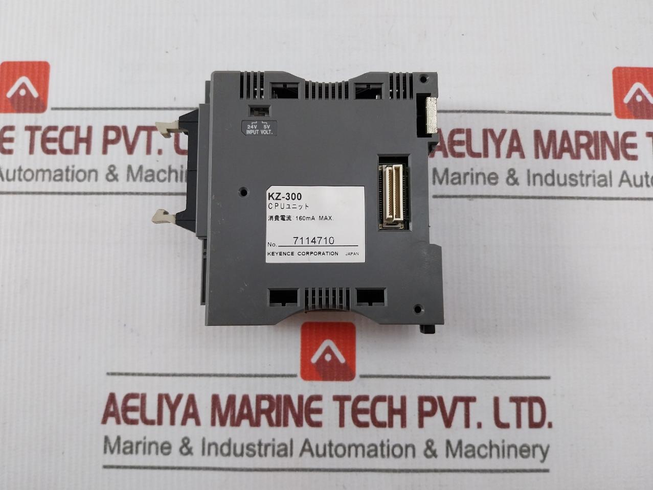 Keyence Kz-300 Programmable Logic Controller Cpu Unit 24V 5V 160Ma