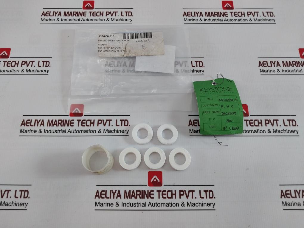 Keystone Packing Set For Butterfly Valve Soh31533.4 16K-80A 635-800.213 56A