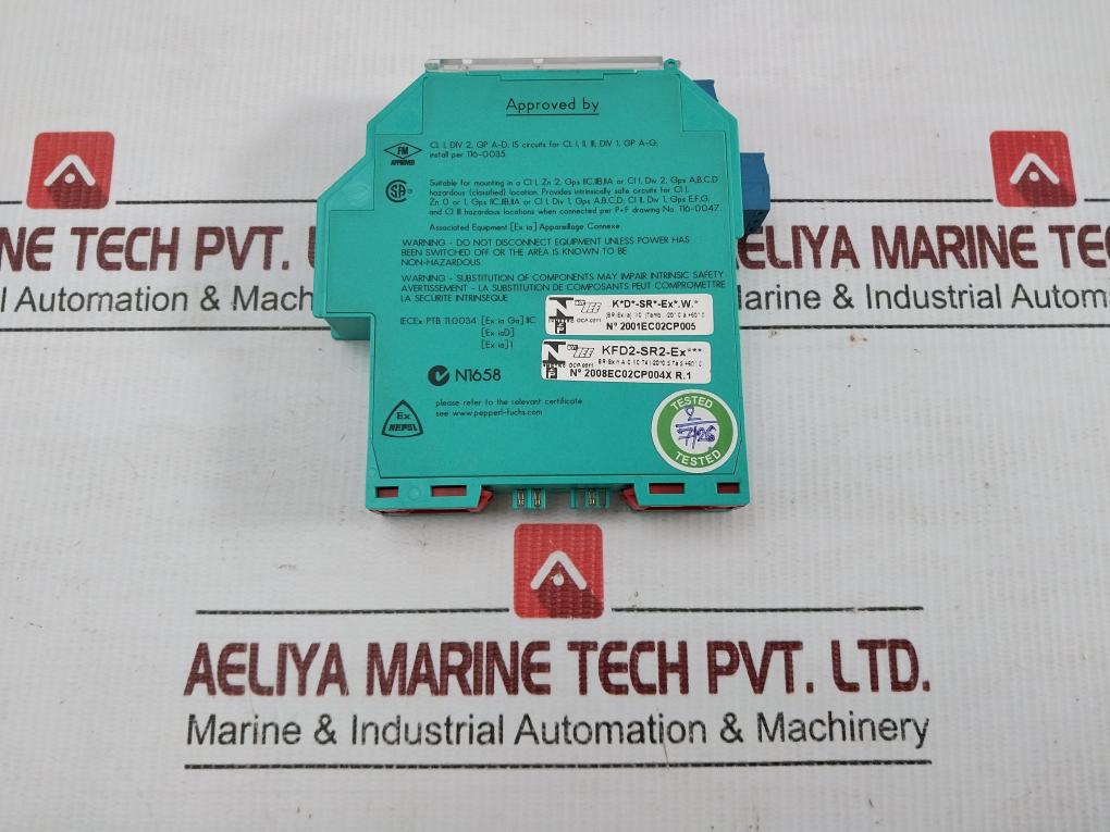 Kfd2-sr2-ex2-W-132960-Isolated-Switch-Amplifier-20-30-Vdc-35-40Ma-Pepperl-Fuchs-208773-8