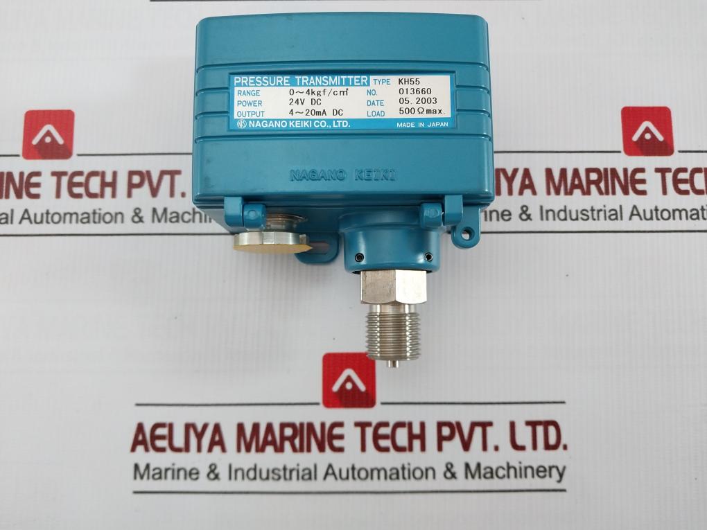 Kh55 Pressure Sensor Switch 24Vdc Nagano Keiki
