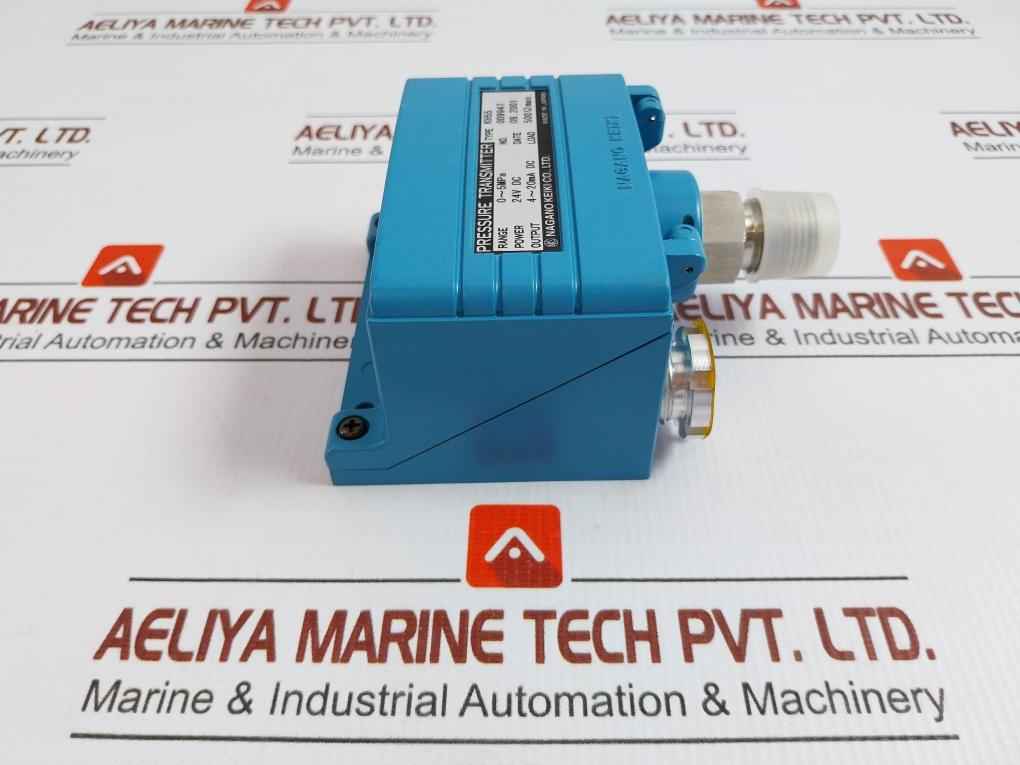 Kh55 Pressure Sensor Switch Gauge Nagano Keiki 24V Dc 4-20Ma Dc