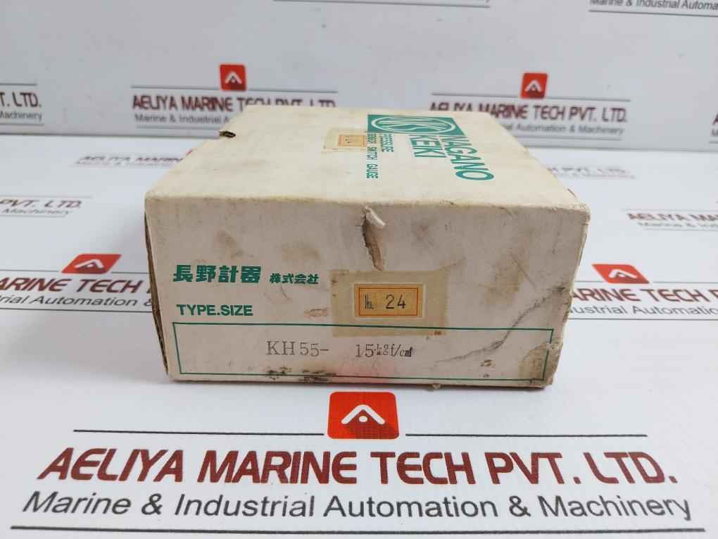 Kh55 Pressure Transmitter Nagano Keiki 24V Dc 4-20Ma Dc