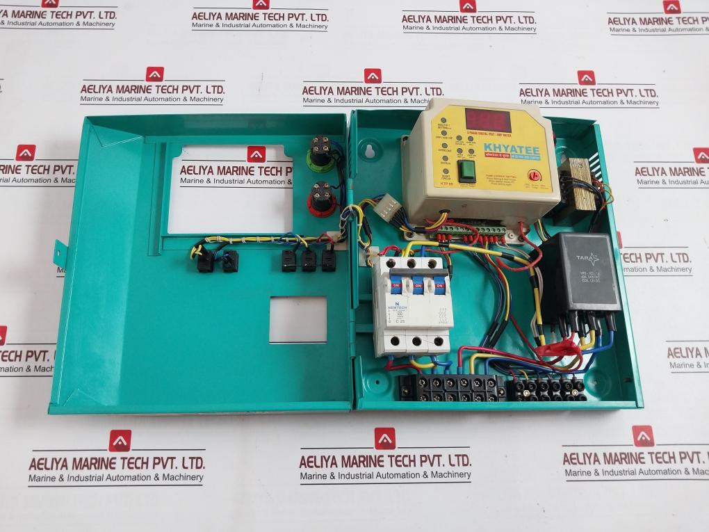 Khyatee Ktp-99 Three Phase Digital Volt/Amp Meter 1-20 Amp
