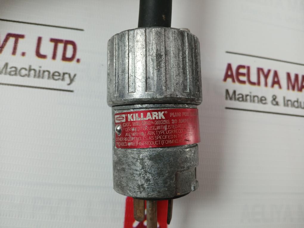Killark Ugfi20Ad Acceptor-receptacle Interlocked With Switch 120Vac
