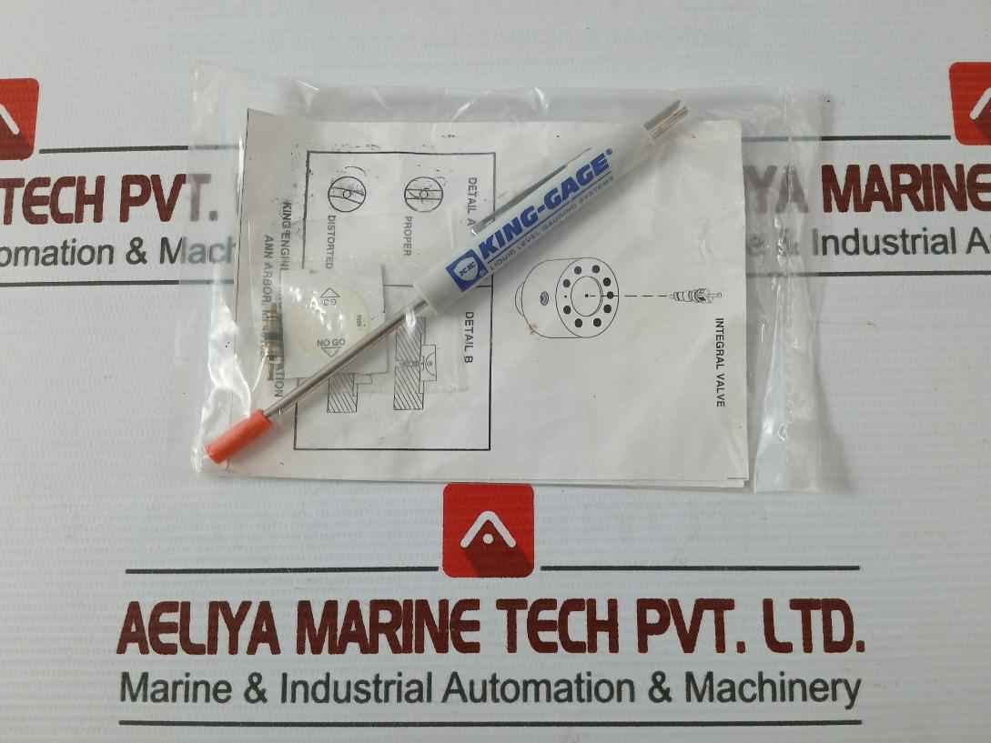 King Engineering 7334-3 Liquid Level Gauging System Valve Replacement Kit
