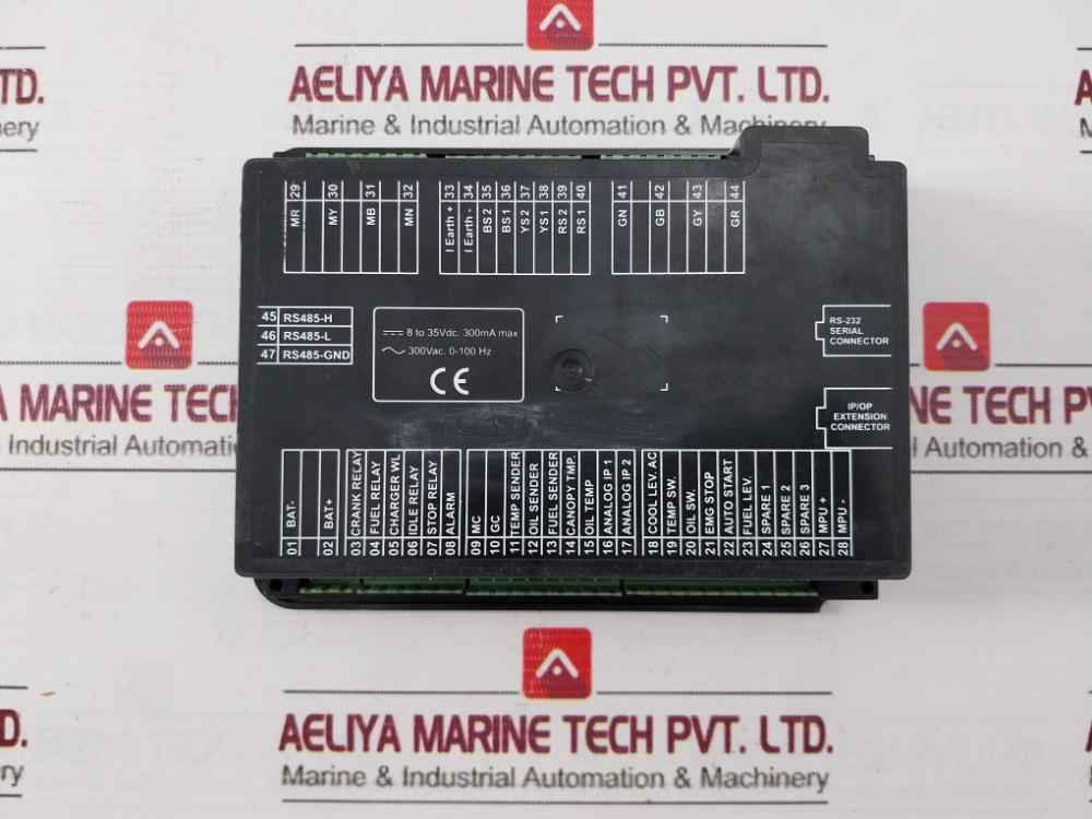 Kirloskar Green 8 To 35Vdc Generator Genset Controller 300Vac 0-100 Hz